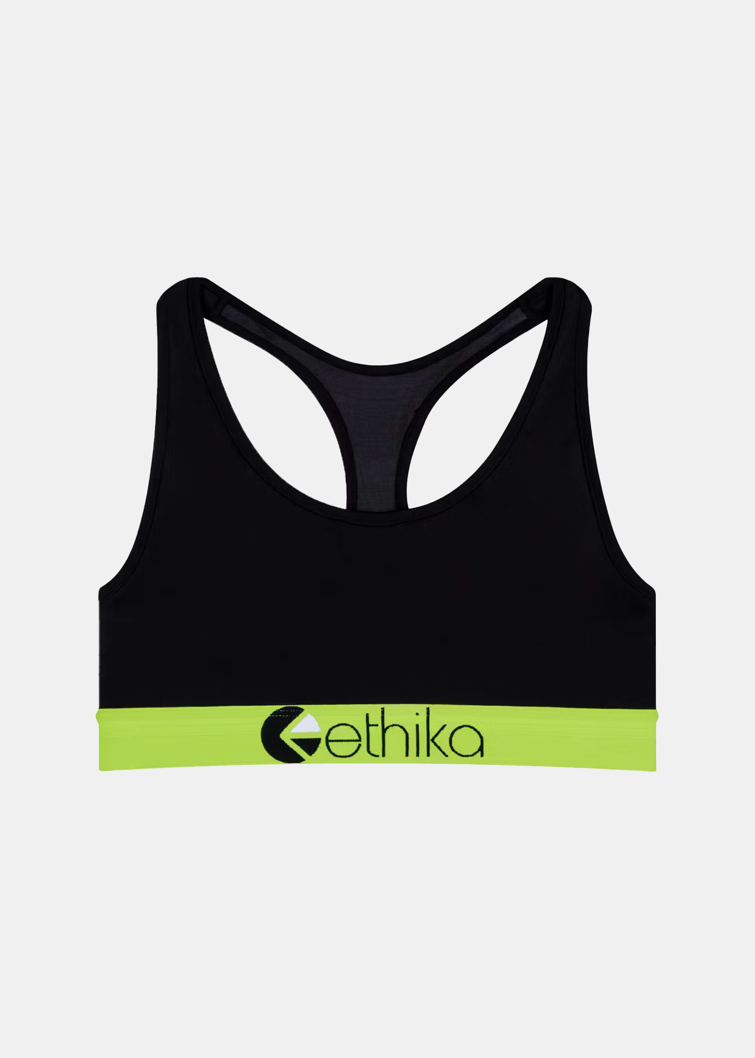 Leggings Ethika Fille XS – Noir Teinture Acide – Sport Décontracté – Running Yoga
