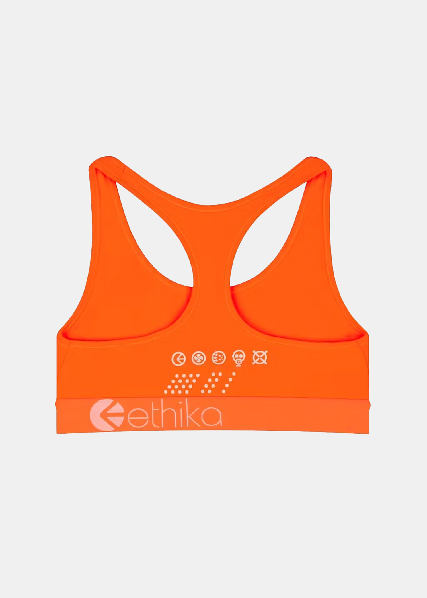 GIRLS SPORTS BRA SubZero Performance - Neon Orange | Ethika
