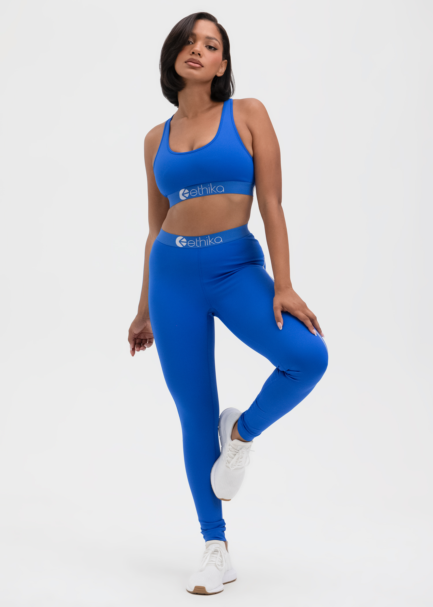 WOMENS FULL TIGHT SubZero Performance - Neon Blue | Ethika